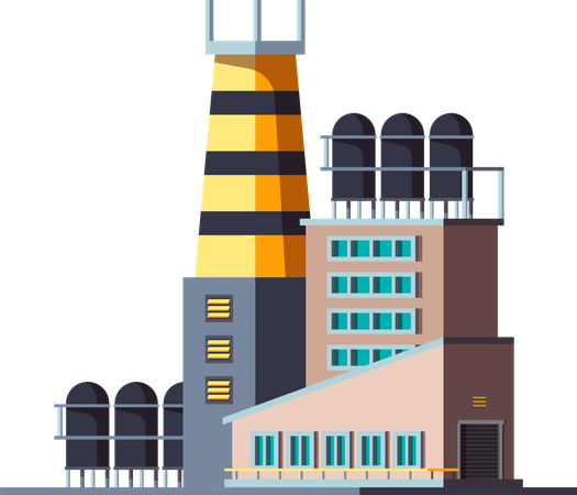 Factory  Illustration