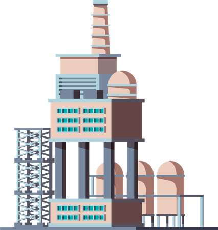 Factory  Illustration