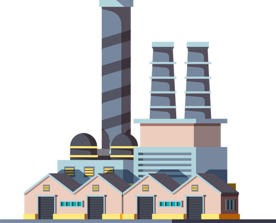 Factory  Illustration