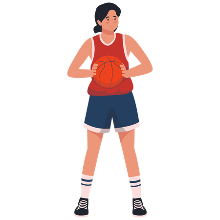 フェードアウェイジャンパー  イラスト