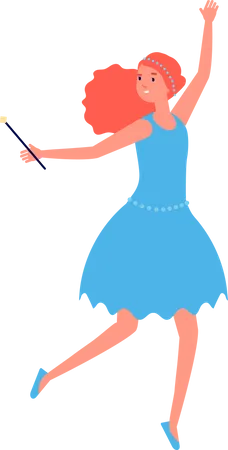 Fairytale Princess  Illustration