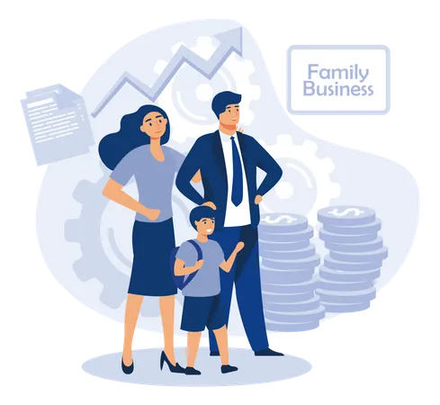 Family Business  Illustration