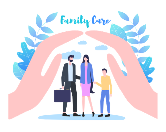 Family care Illustration
