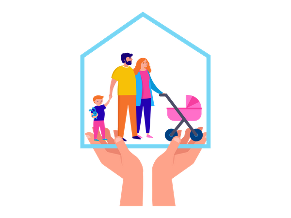 Family Care Illustration