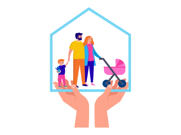 Family Care  Illustration