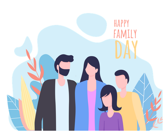 Family day Illustration