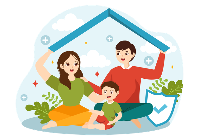 Family Insured  Illustration