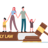 family law illustration svg
