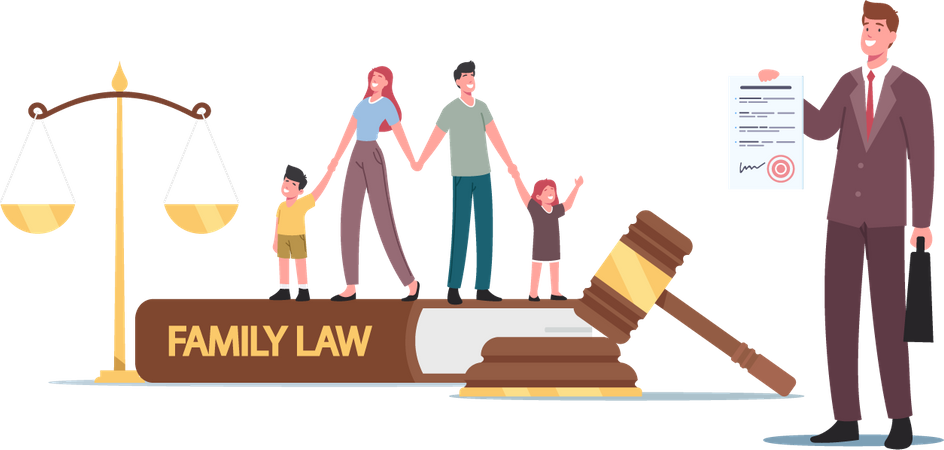 Family Law  Illustration