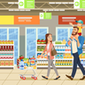 family shopping images png