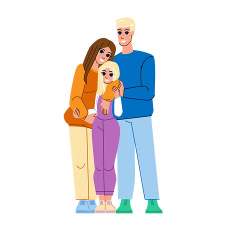 Family time  Illustration