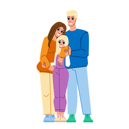 Family time  Illustration