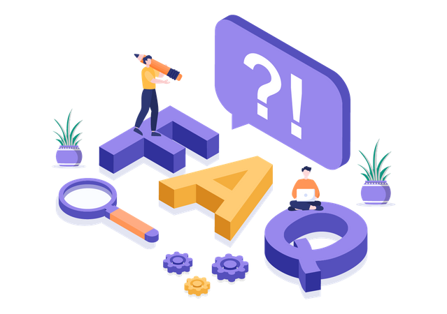 FAQ  Illustration