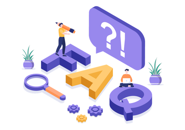 FAQ  Illustration