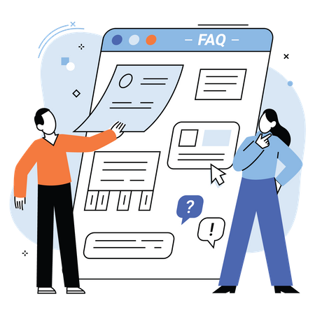 FAQ  Illustration