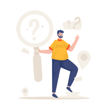 Recherche dans les FAQ  Illustration