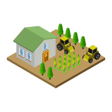Farm  Illustration