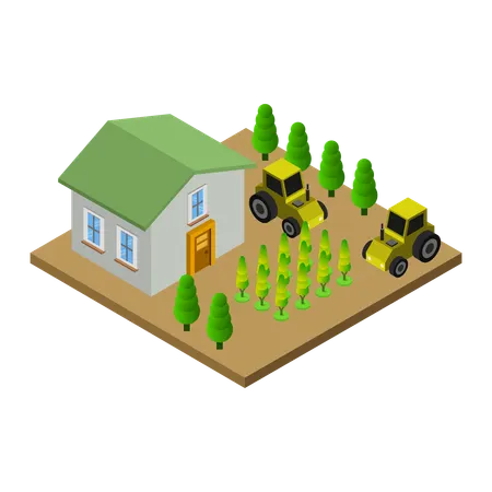 Farm  Illustration