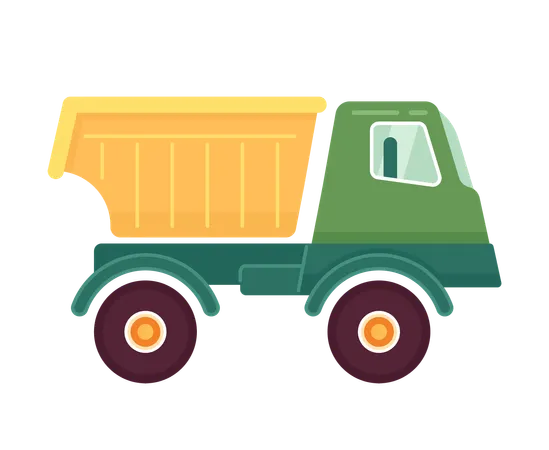 Farm truck countryside  Illustration