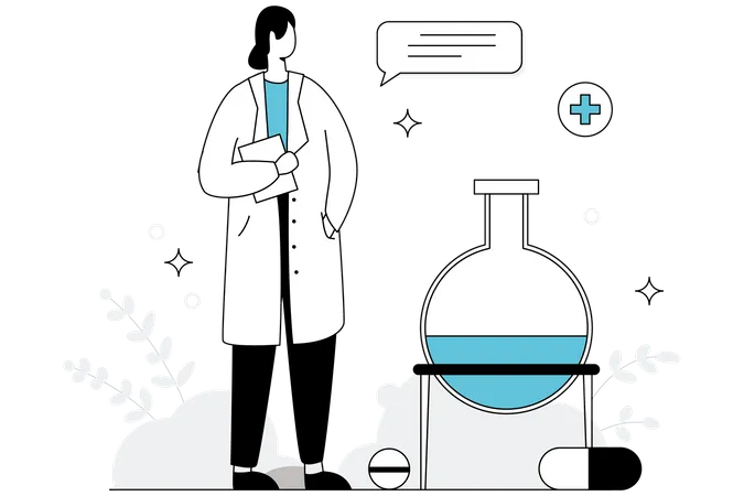 Farmacêutico  Ilustração