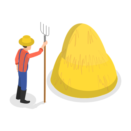 Farmer  Illustration