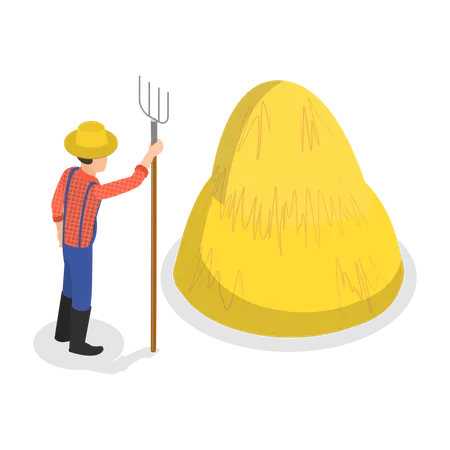 Farmer  Illustration