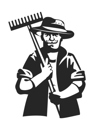 Farmer  Illustration