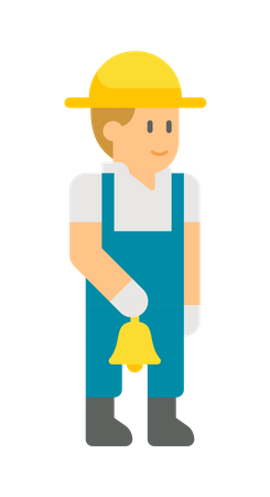 Farmer man Illustration