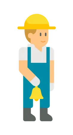 Farmer man Illustration