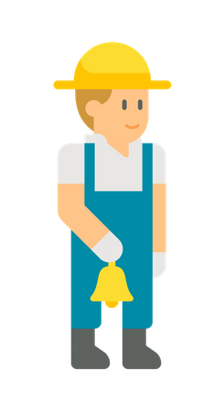 Farmer man  Illustration