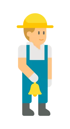 Farmer man  Illustration