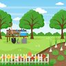 farming illustration