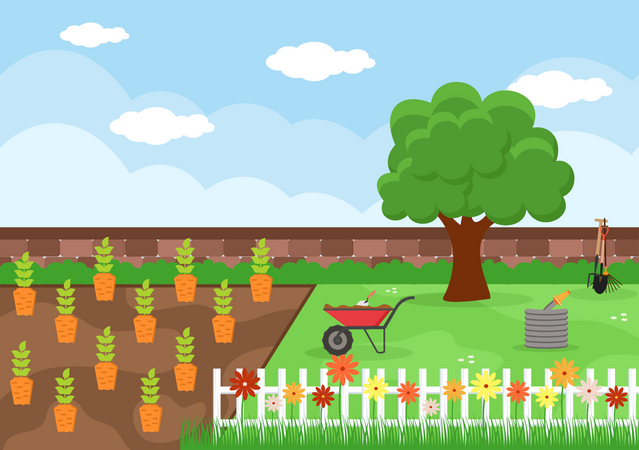 Farming Illustration