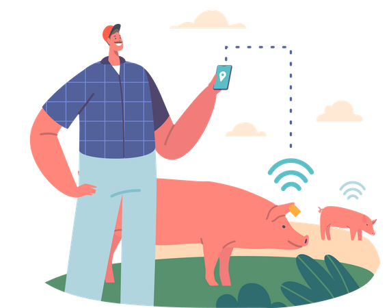Farming Innovations Illustration