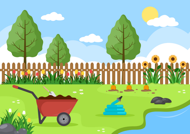 Farmland  Illustration