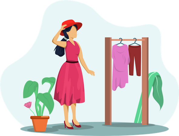 Fashion Boutique  Illustration