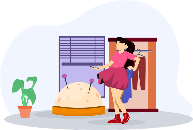 Fashion Boutique  Illustration