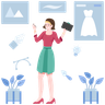 illustration clothes maker