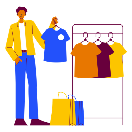 Fashion shopping Illustration