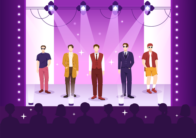 Fashion Show  イラスト
