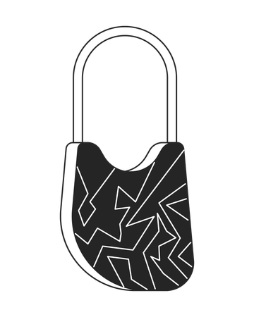 Fashionable bag  Illustration