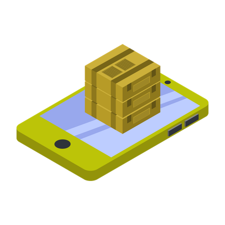 Fast delivery  Illustration