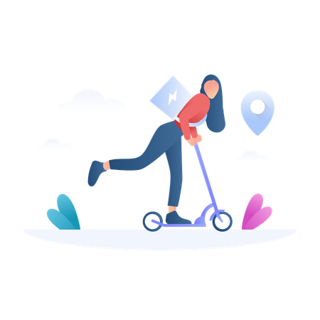 Fast Delivery  Illustration