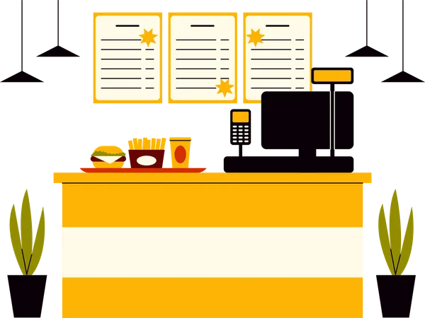 Fast Food  Illustration