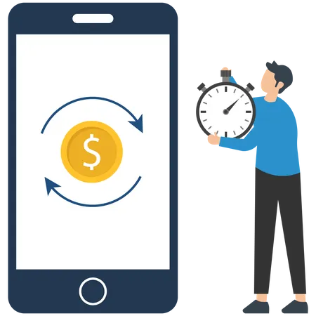 Fast Transaction  Illustration