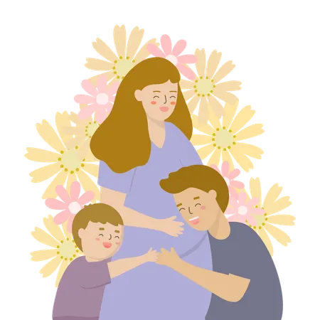 Mothers Day Concept Expresses The Love And Bond Between Mother And Child It Is Important For Every Country In The World Vector Element For Greeting Card And Artwork Design Illustration