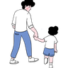 dad and son png