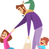 free family bonding illustrations