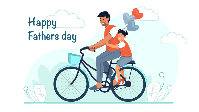 Fathers Day Illustration