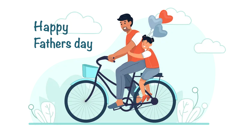 Fathers Day Illustration
